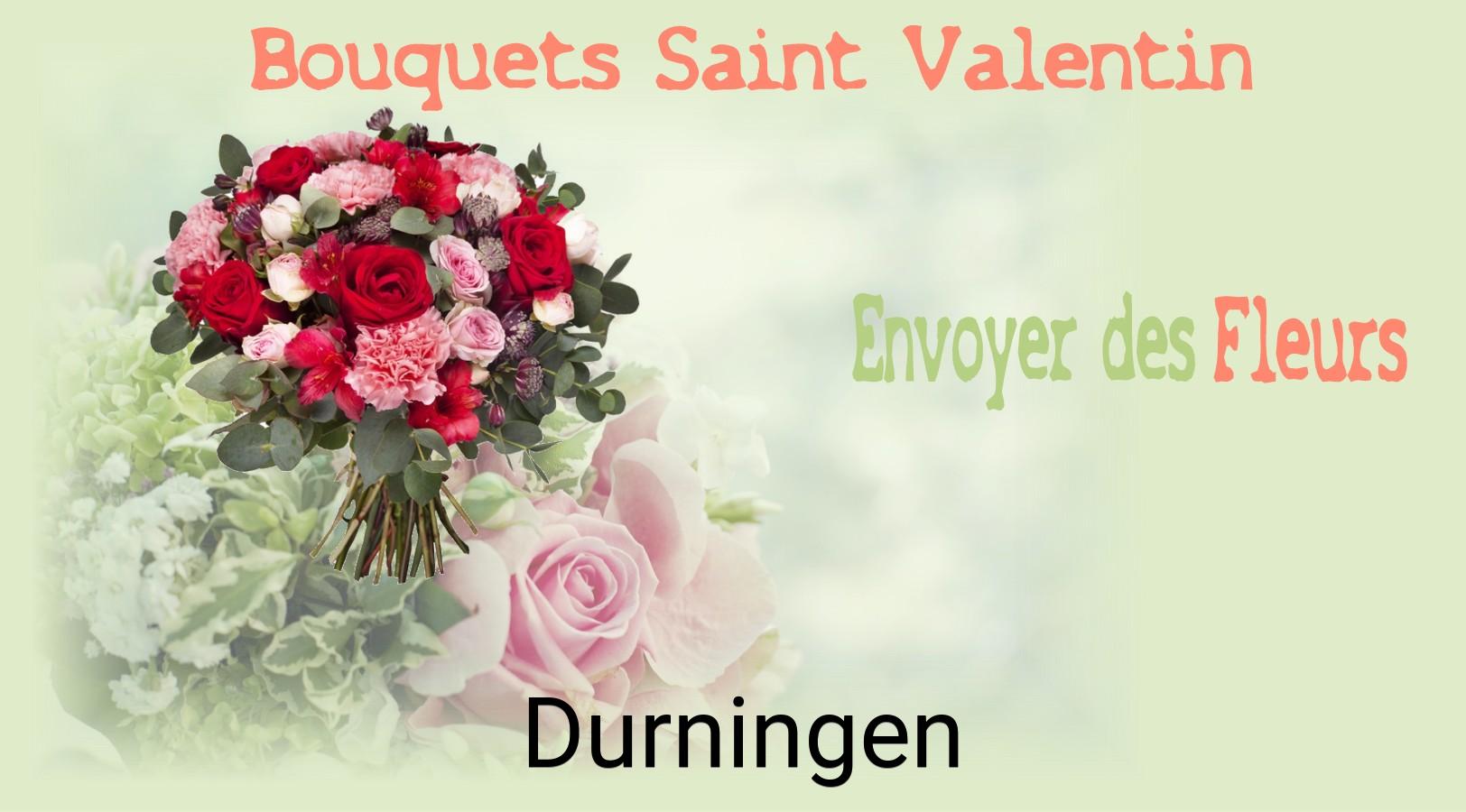 Roses de Saint-Valentin livrées à Durningen